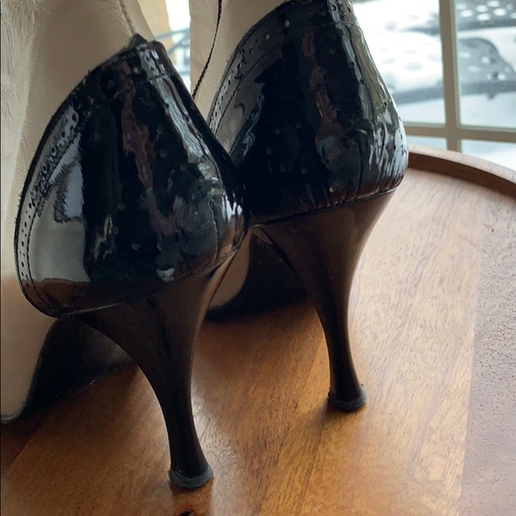 Leather boots Two Toned wing tip - Picture 4 of 7